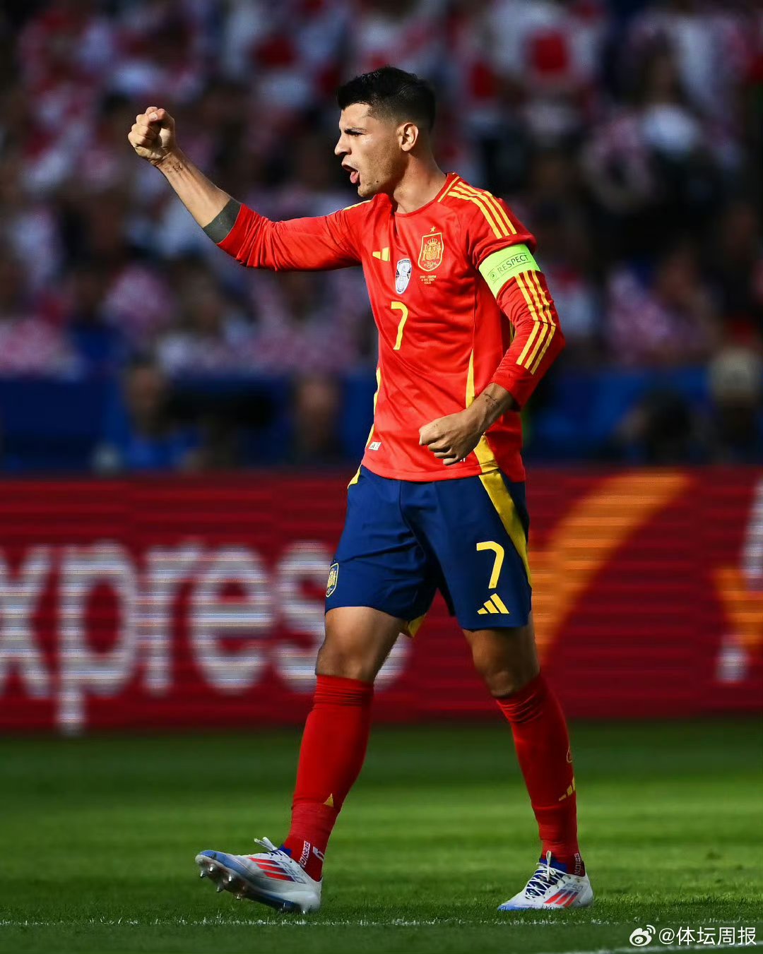 西班牙-希腊：莫拉塔突破迎来国家队新一轮进球