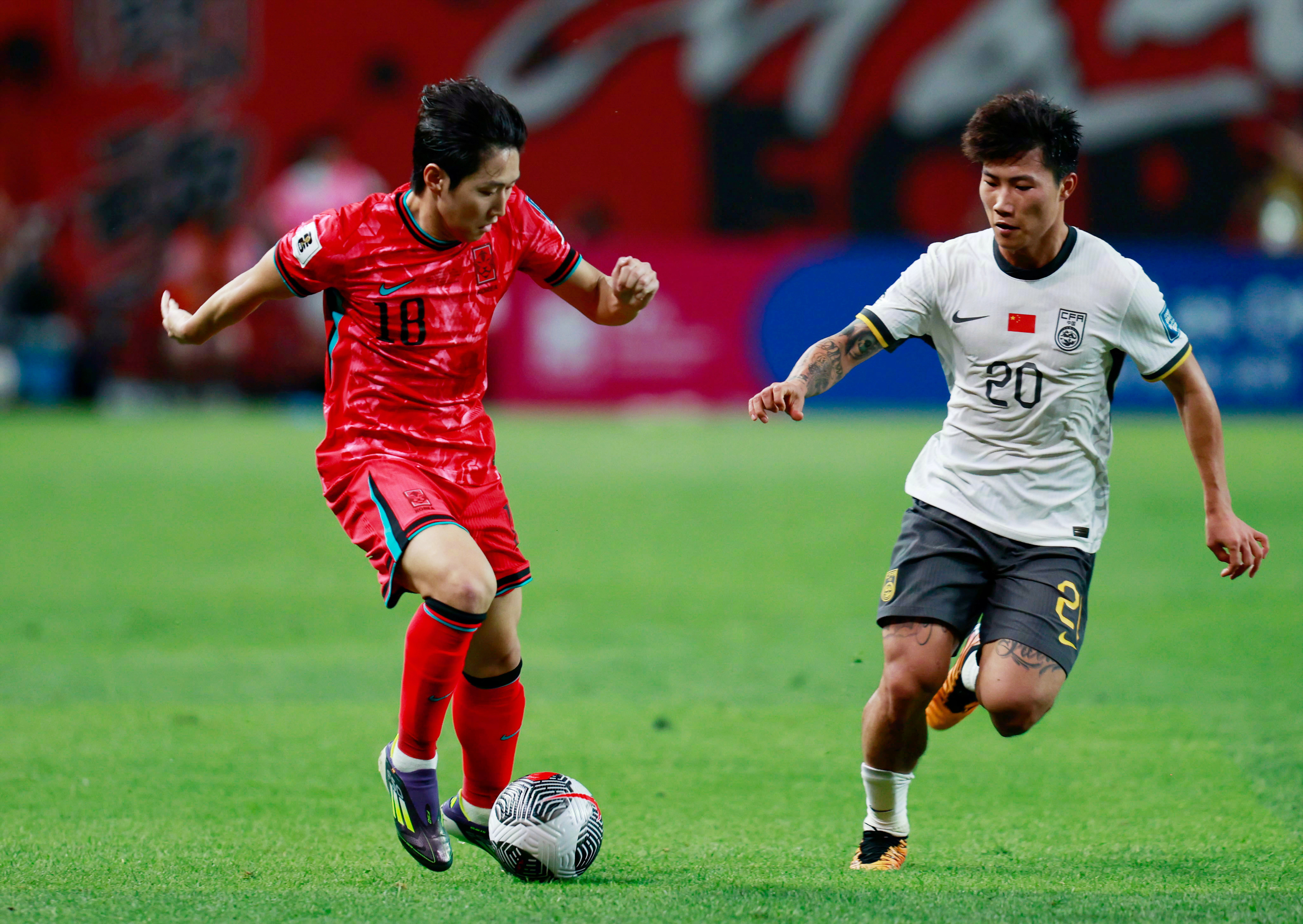 世界杯预选赛：中国队表现出色